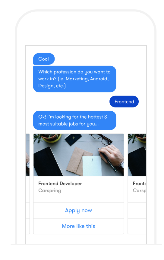 Talent recruitment chatbot by jobpal.ai