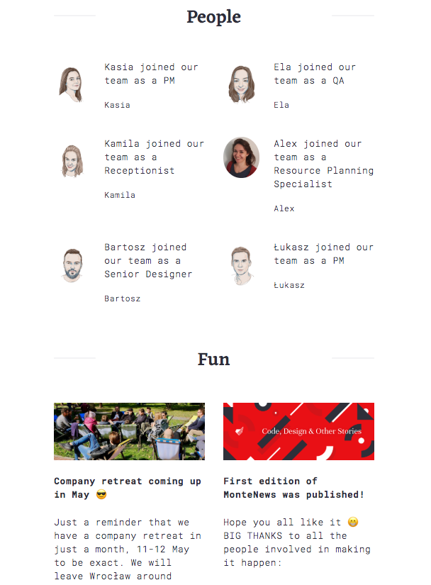 MonteNews release