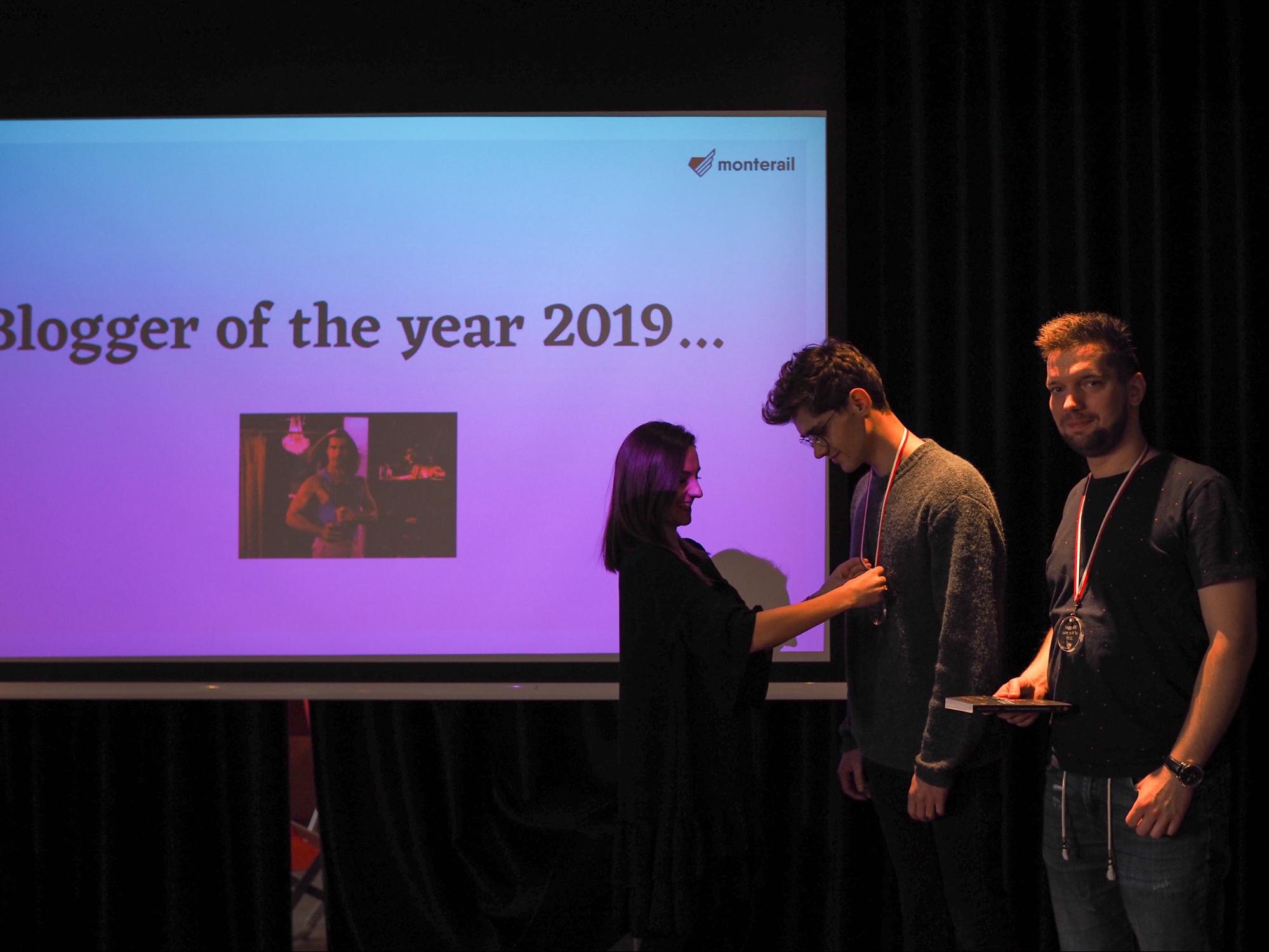 Monterail Blogger of the Year 2019