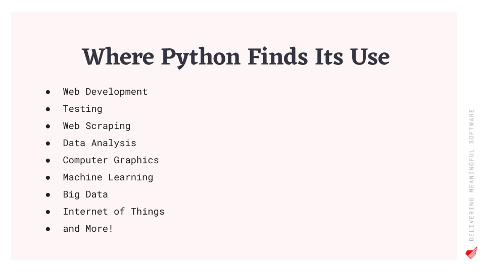 Python Automation - Where Python Finds Its Use