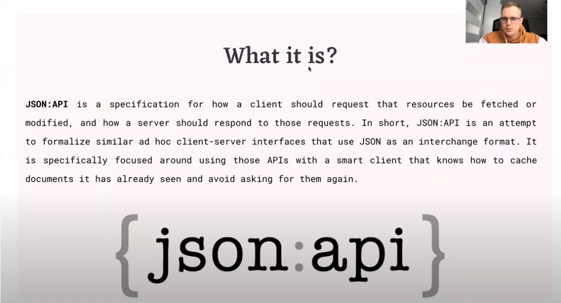 Rubycamp presentation - json api