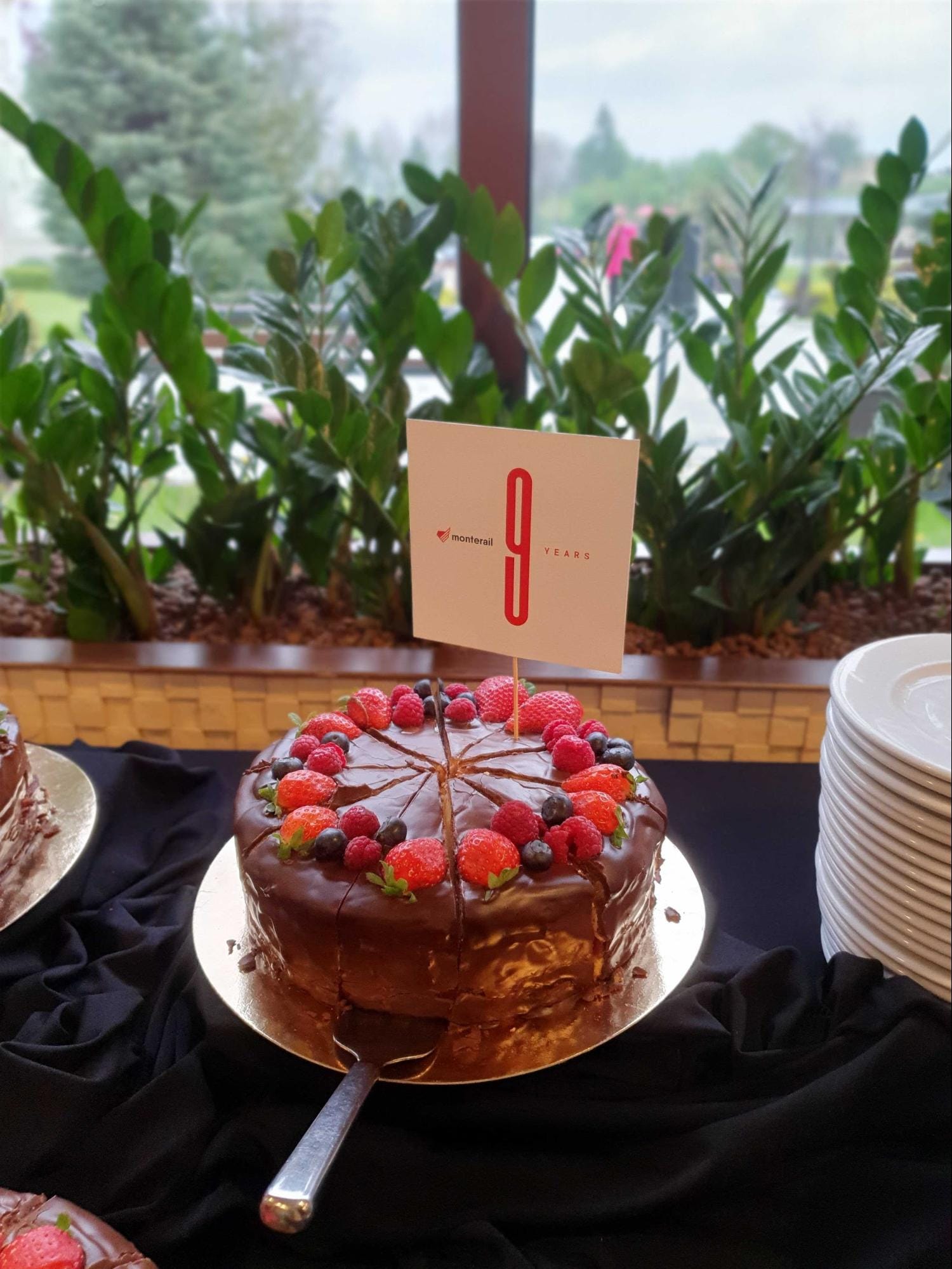 Monterail Birthday Cake