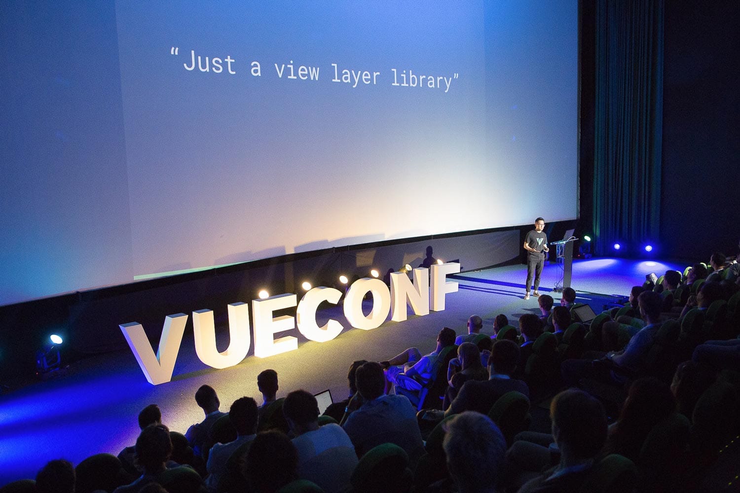 Evan You keynote during Vue Conf