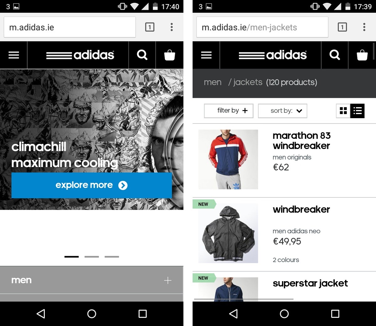 Adidas app