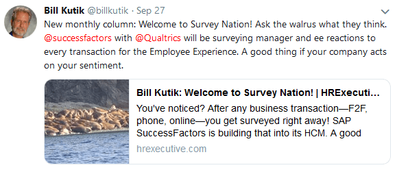 Snapshot of Bill Kutik's HR column