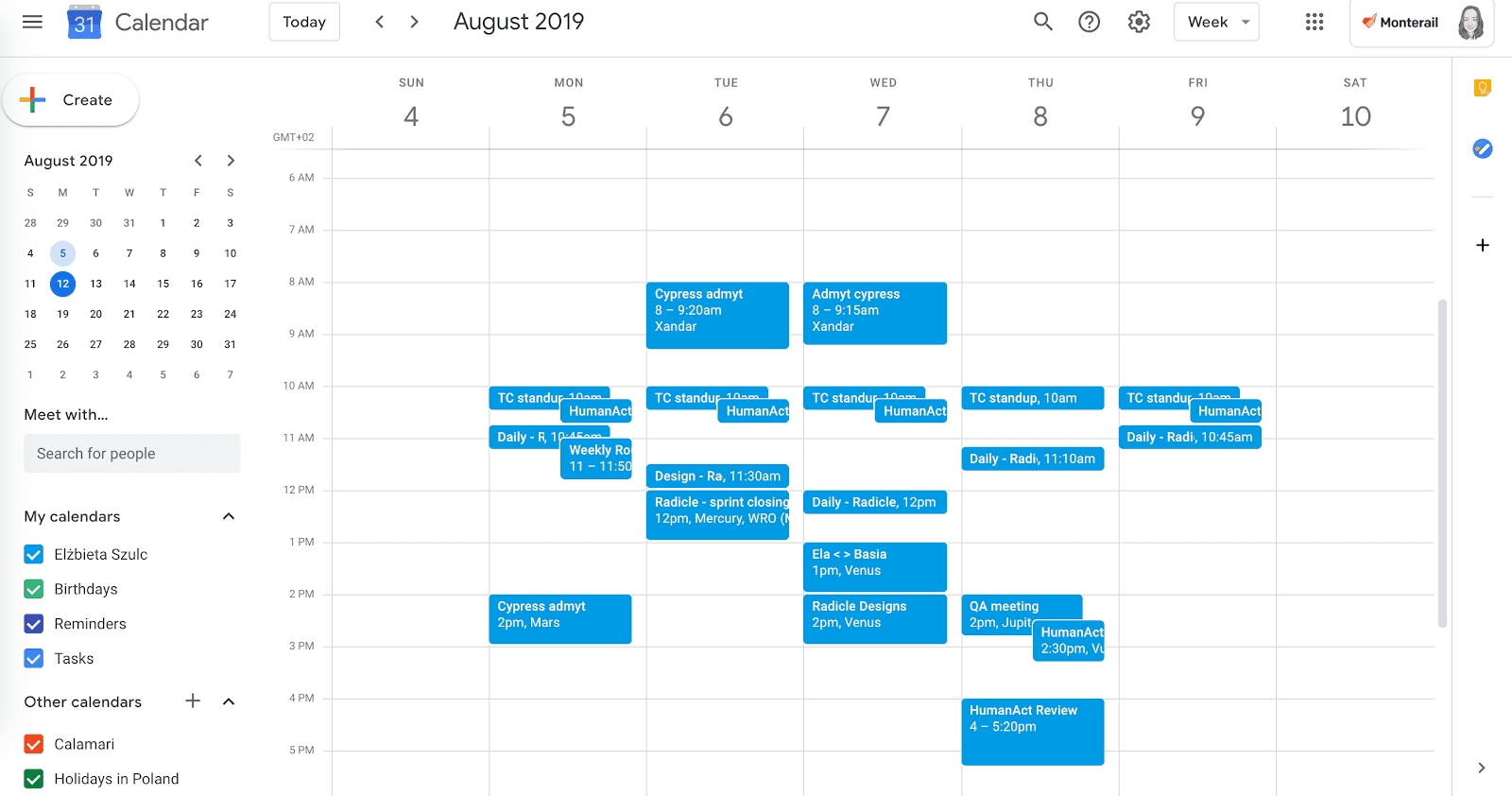 QA work week typical tester's workload schedule