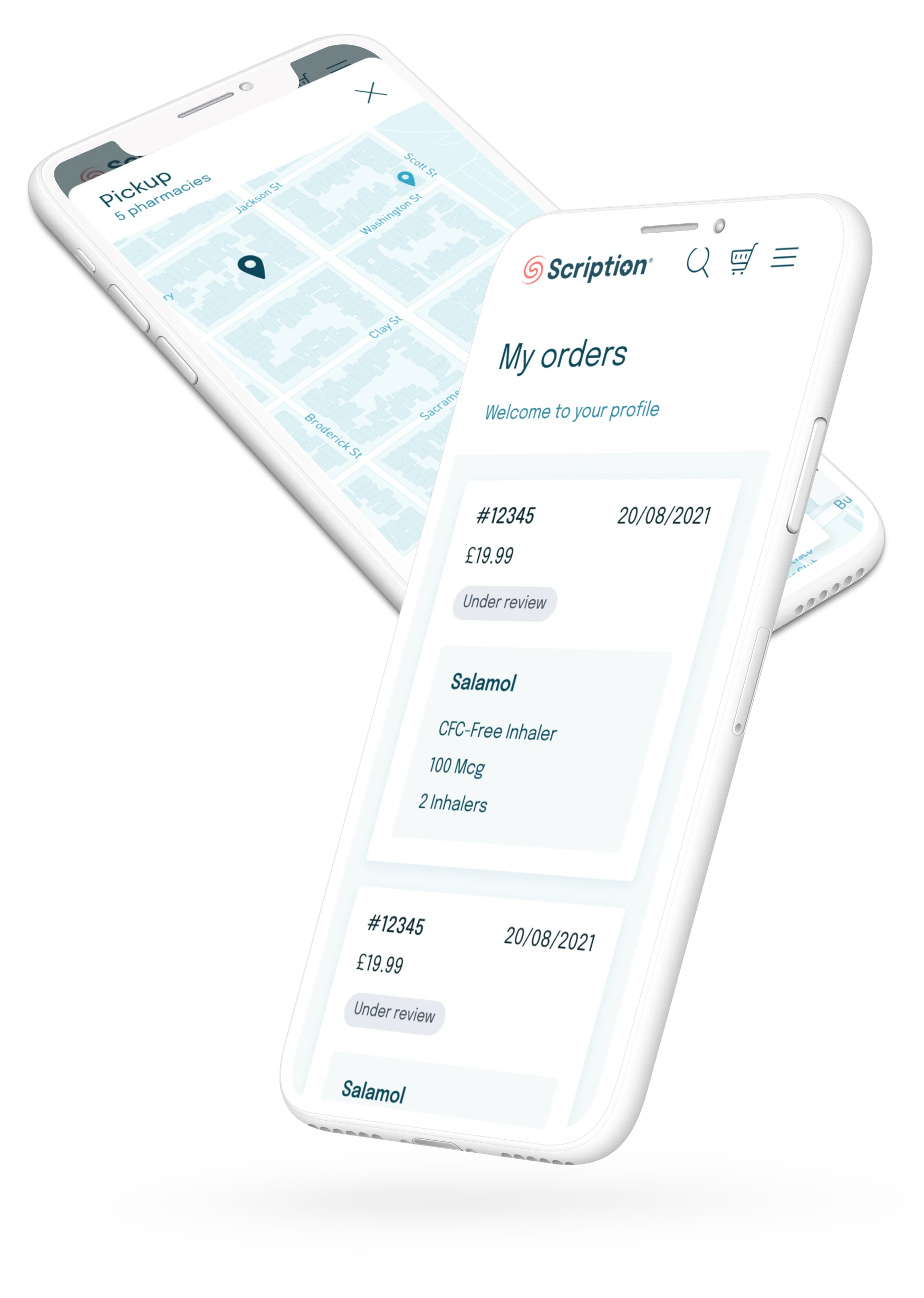 Scription mobile application Scription mobile application