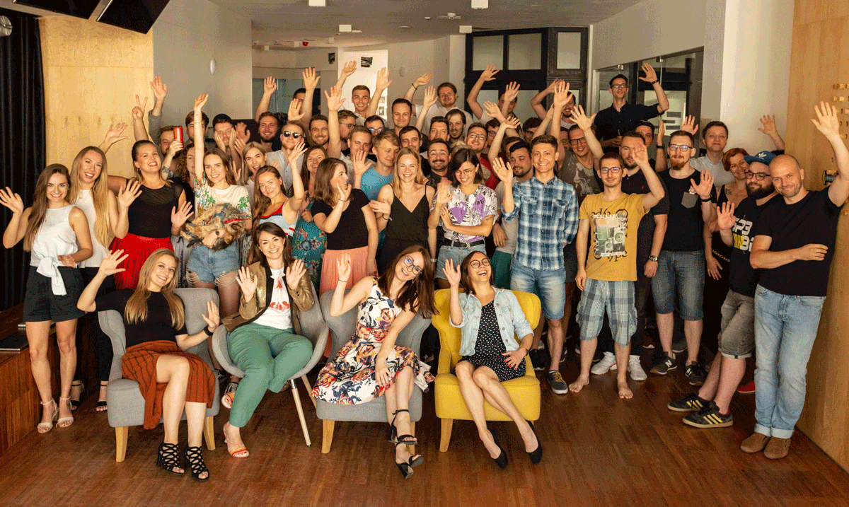 Team of Monterail in 2019