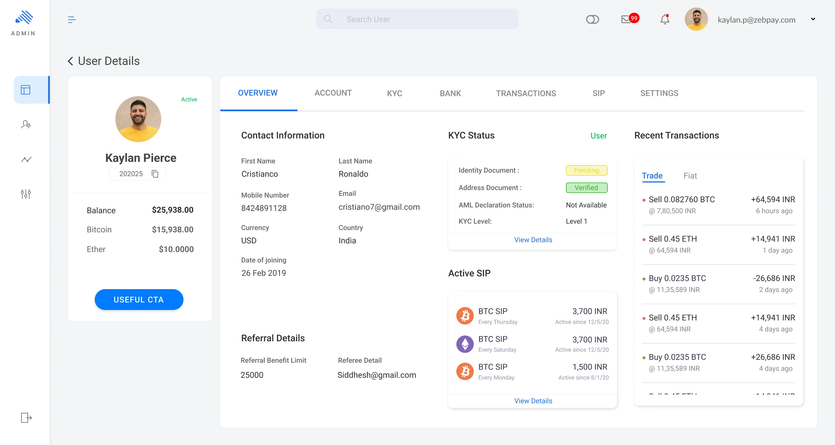 ZebPay Ovierview